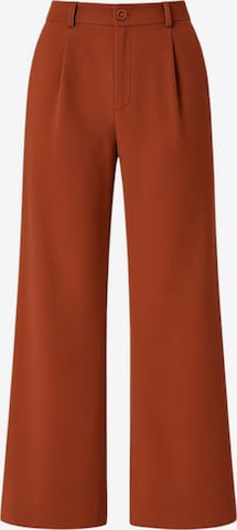 Pantaloni con pieghe 'Seyra' di fashionshowcase in rosso: frontale