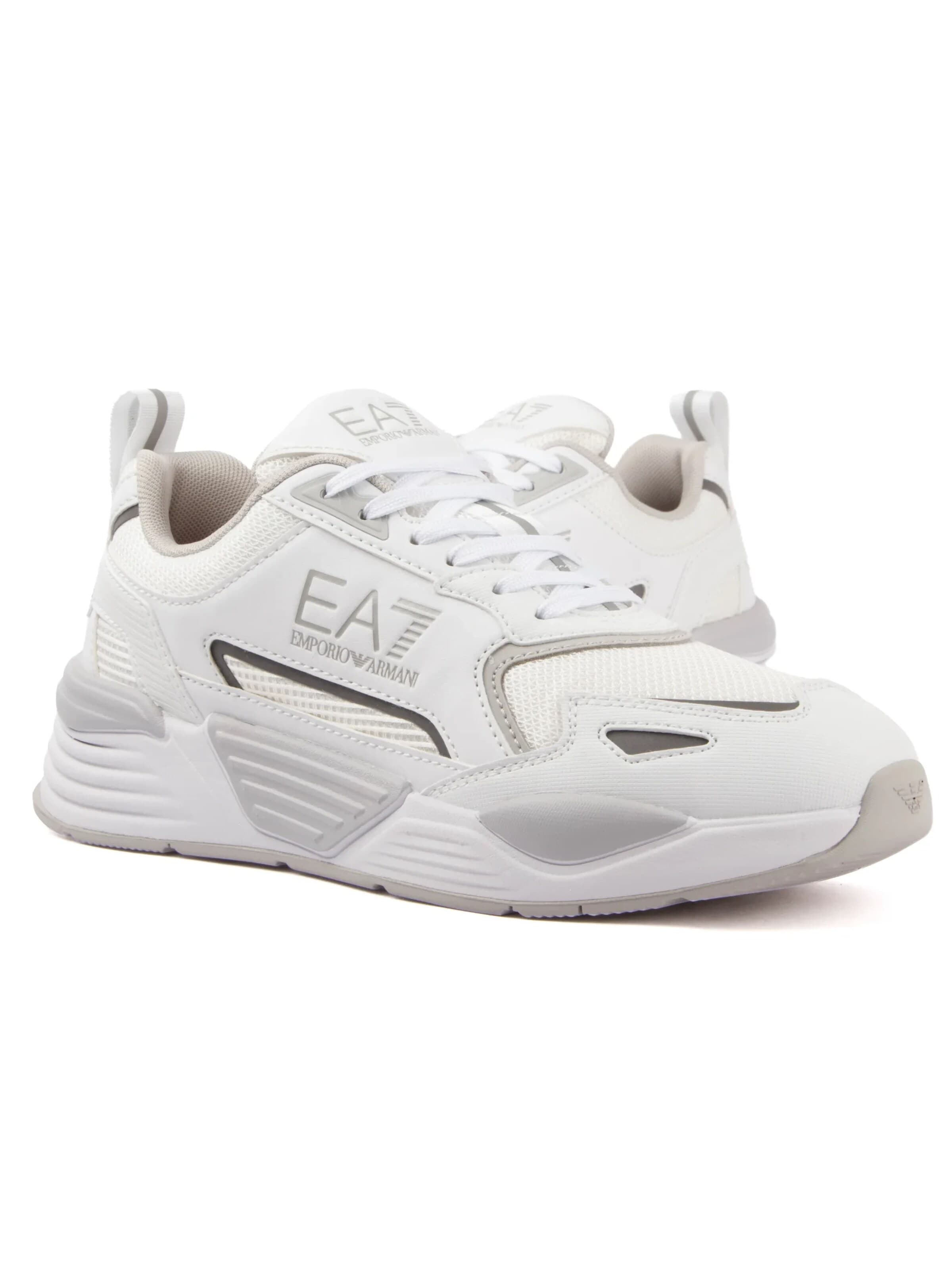 ARMANI Lace-Up Shoes 'Ace Runner' in White