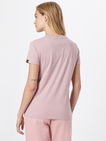 T-shirt ALPHA INDUSTRIES en rose