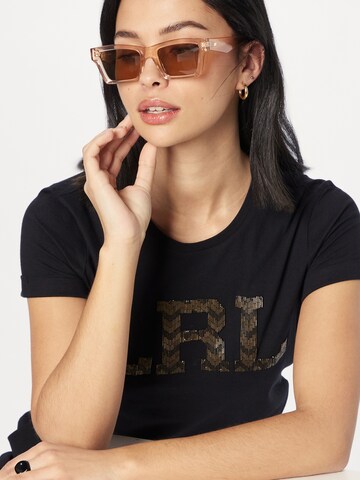 Lauren Ralph Lauren - Camiseta en negro