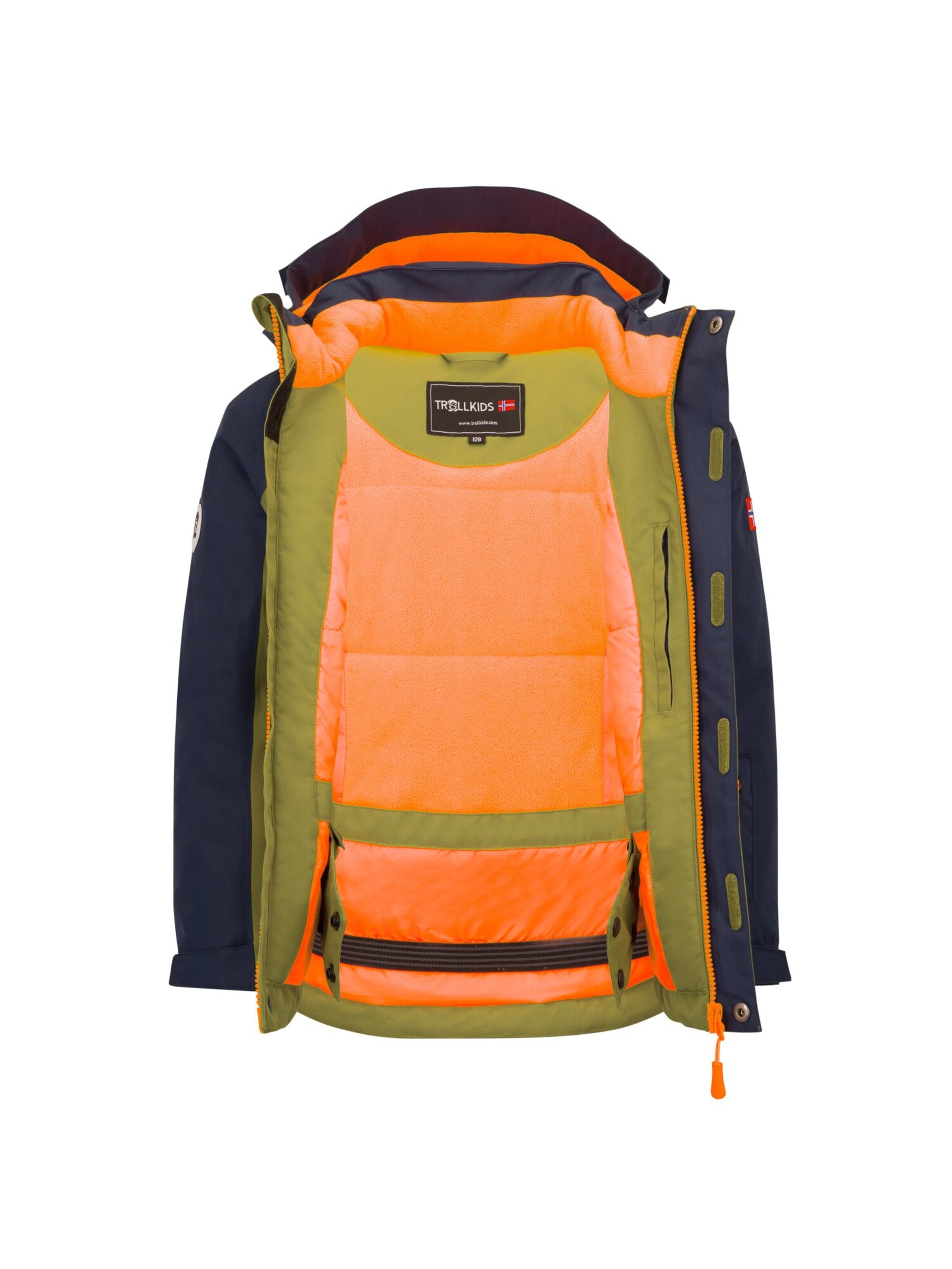TROLLKIDS Winter Jacket in Green