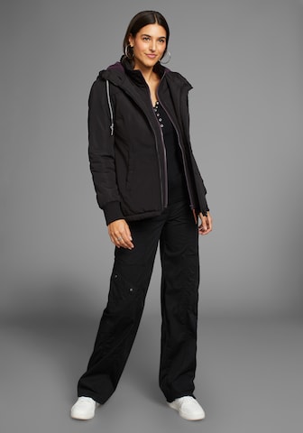 KangaROOS Übergangsjacke in Schwarz