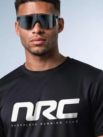 Neverless Performance Shirt 'NRC' in Black