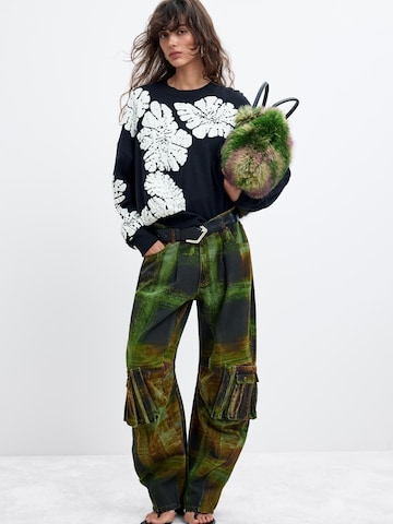 juoda Desigual Megztinis