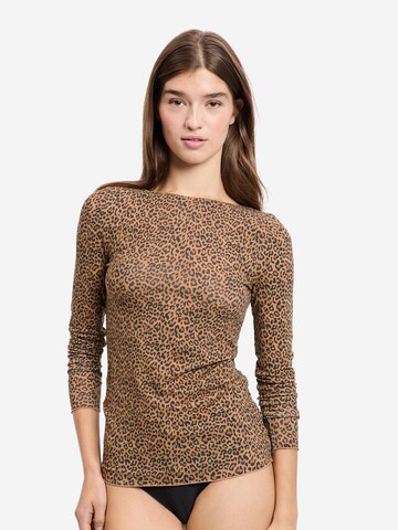 Maglietta intima 'Warmlight' di ETAM in marrone