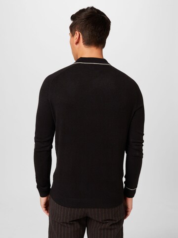 BURTON MENSWEAR LONDON Пуловер в черно