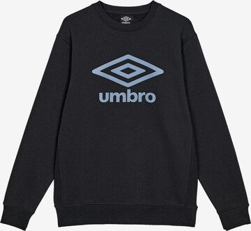 UMBRO Athletic Sweatshirt in Black: front