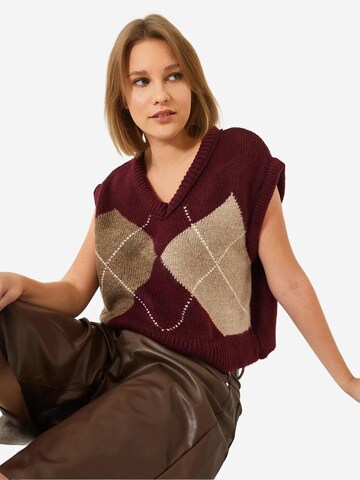 Bianco Lucci - Pullover em vermelho