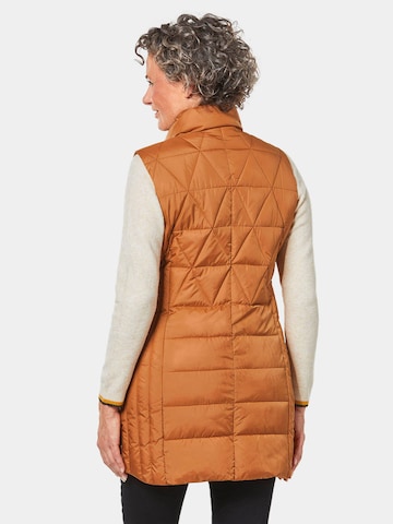 Goldner Vest in Brown