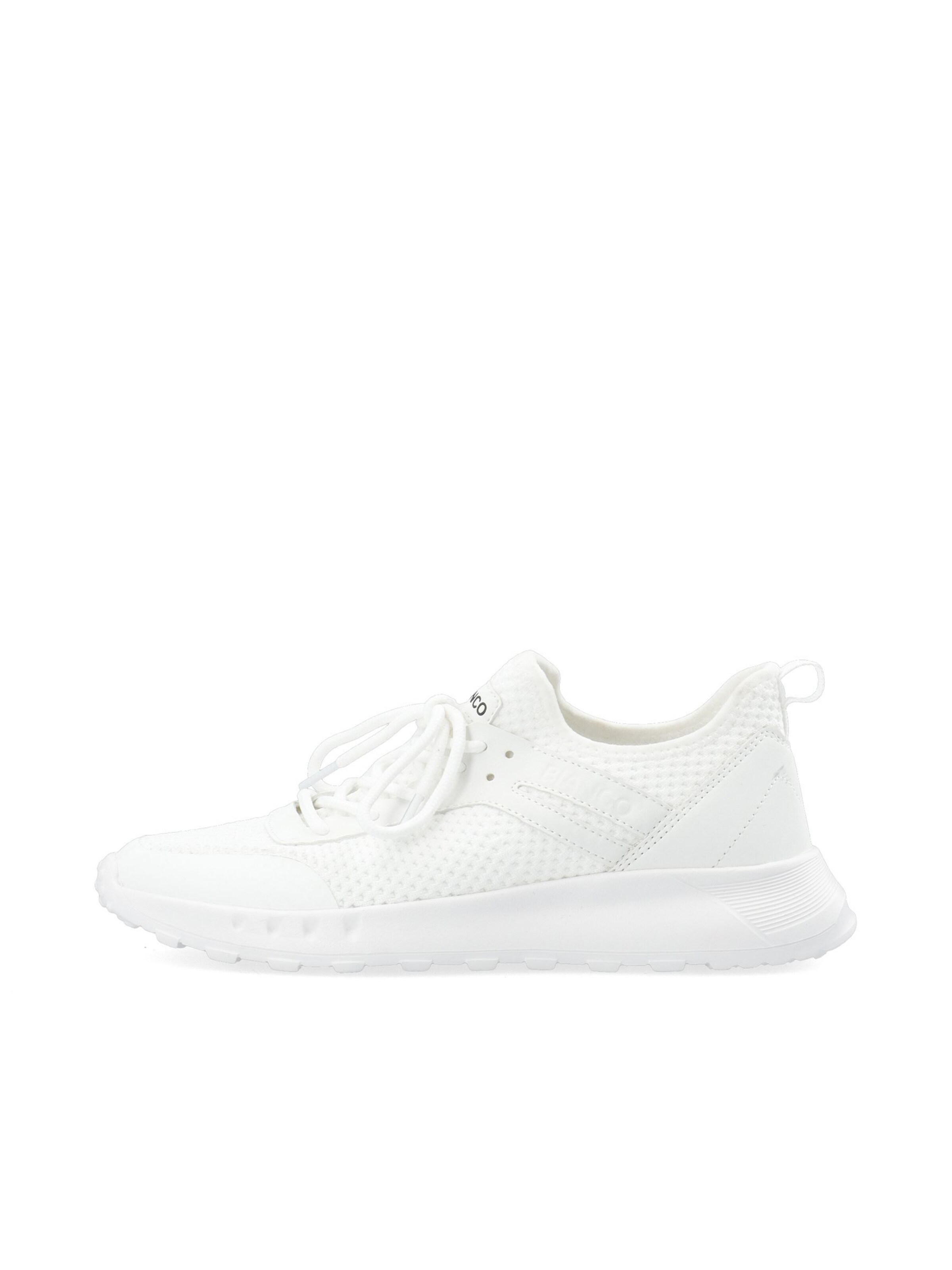 Bianco Platform trainers 'Lauren' in White: front