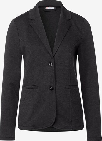 Blazer 'QR' STREET ONE en noir : devant