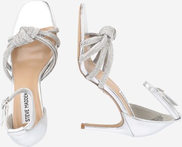 Sandalo con cinturino 'REDAZZLE' di STEVE MADDEN in argento