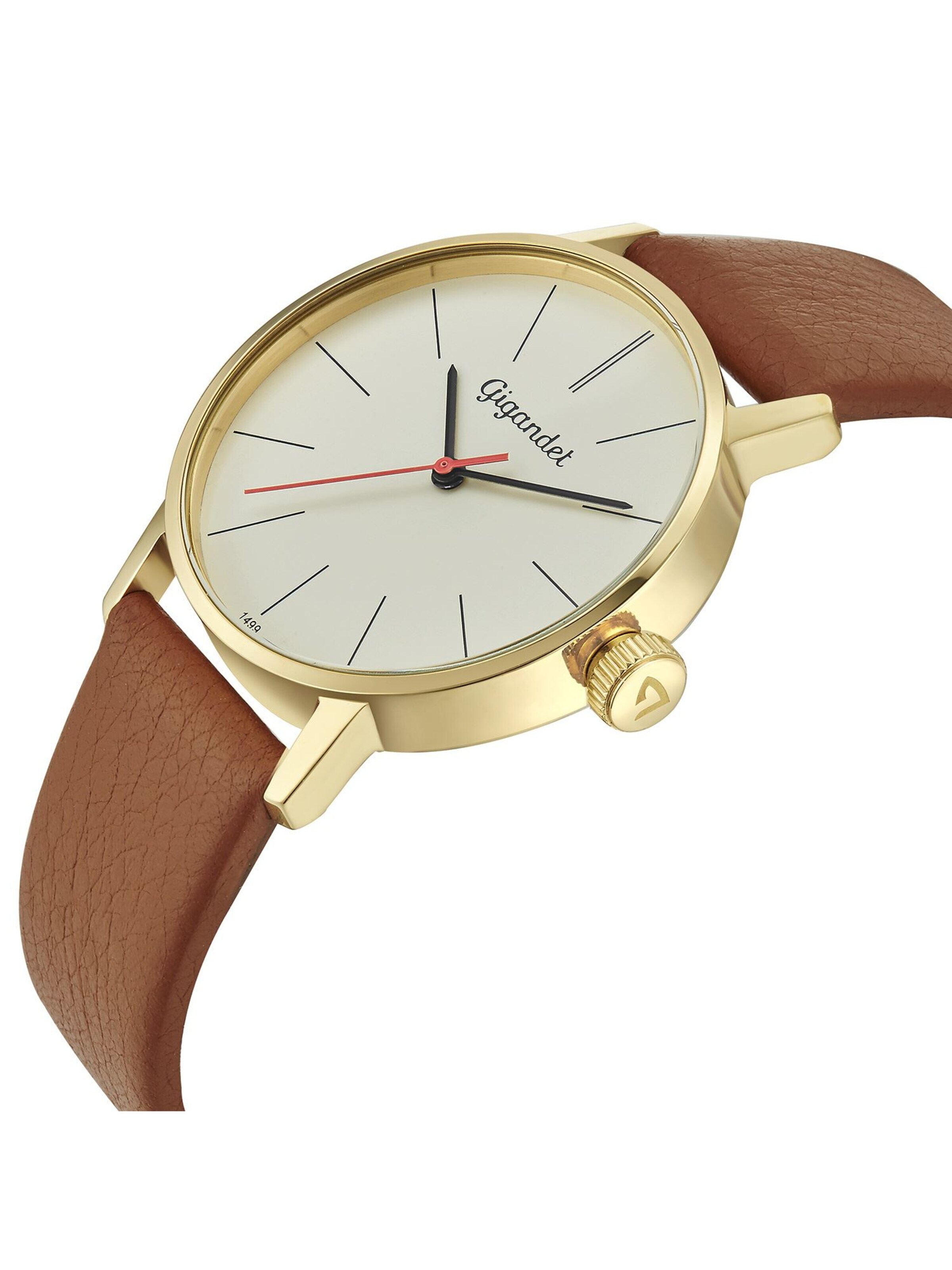 Gigandet Analog Watch 'MINIMALISM' in Gold