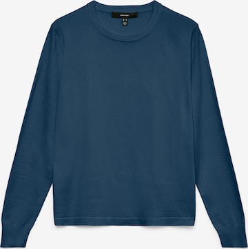 Pulover 'VMSilje' de la VERO MODA pe albastru: față