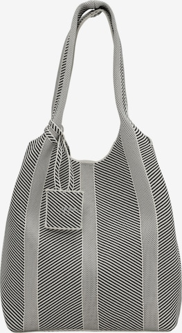 ILSE JACOBSEN Schoudertas 'KNITTY01' in Wit: voorkant