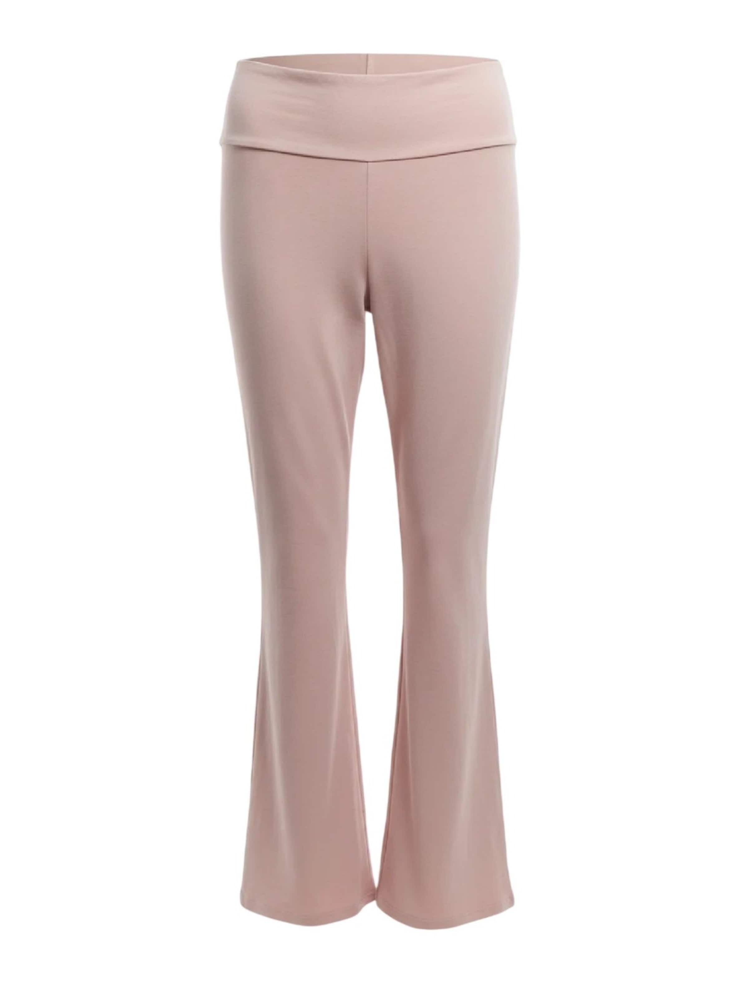 Alexa Dash Flared Trousers in Pink