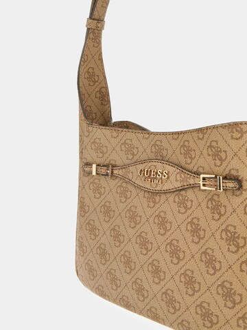 GUESS Schultertasche 'Katya' in Beige