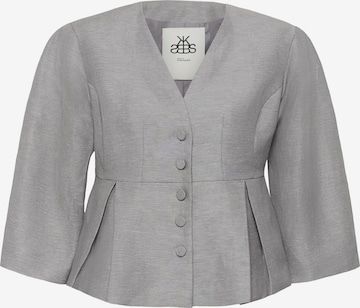 KAREN BY SIMONSEN Blazer 'KBVia' in Grau: Vorderseite