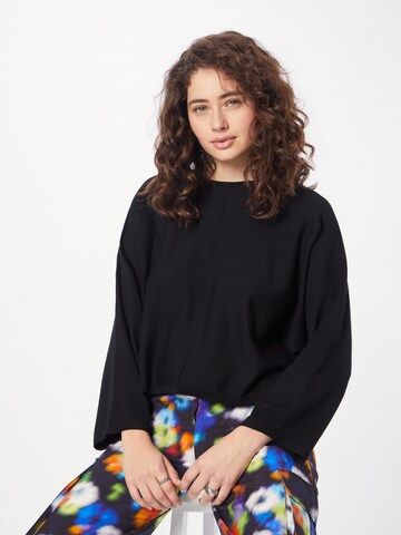 Sisley Sweter w kolorze czarny: przód