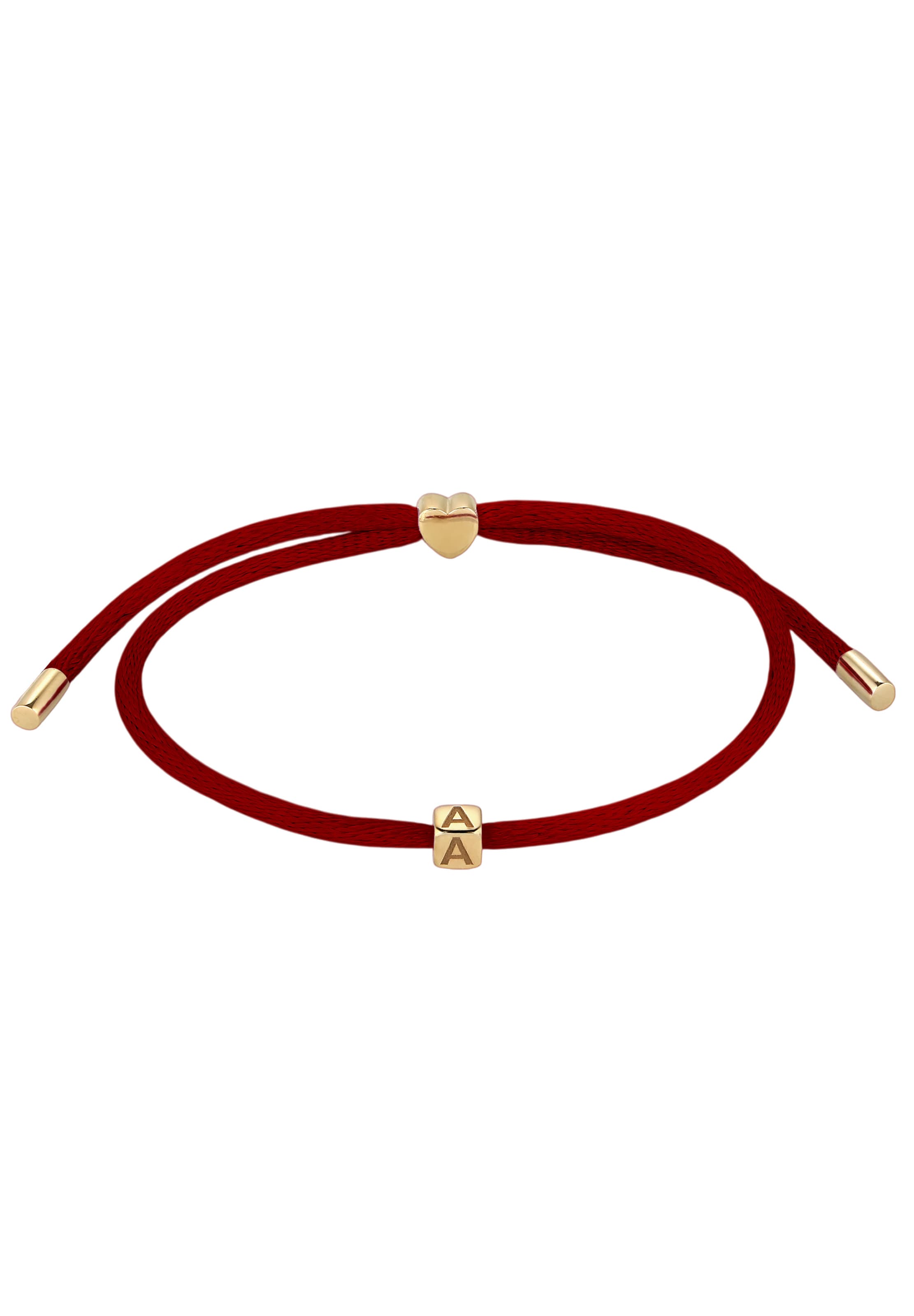 ELLI Armband in Rot: Vorderseite