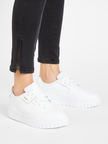 Baskets basses 'Cali Dream Lth Wns' PUMA en blanc