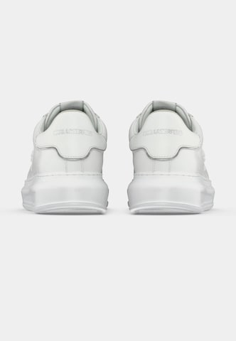 Sneaker low de la Karl Lagerfeld pe alb