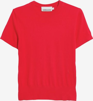 ARMEDANGELS T-Shirt FINE KNIT in Rot: Vorderseite