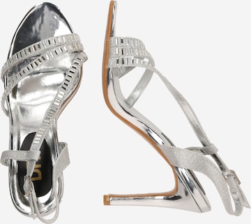 Dorothy Perkins Sandalen met riem 'Sofia Diamante' in Zilver