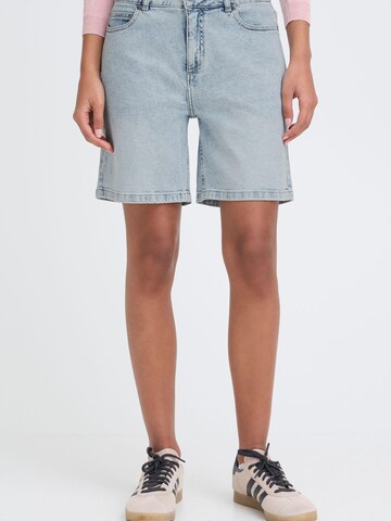 Oxmo Regular Jeansshorts in Blau