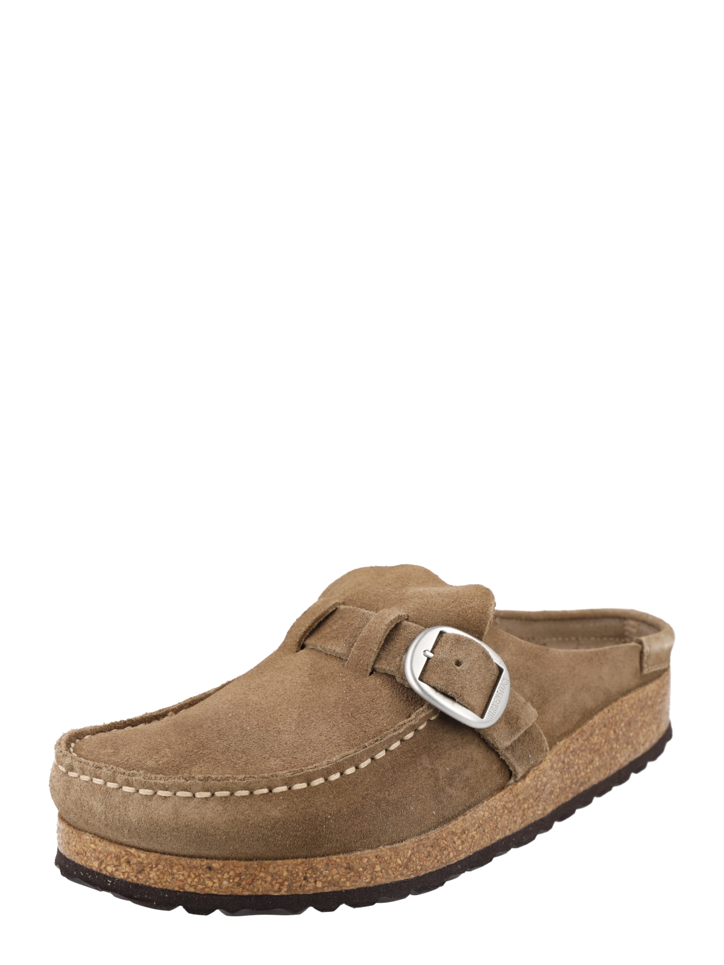 BIRKENSTOCK Pantofle 'Buckley' – šedá: přední strana