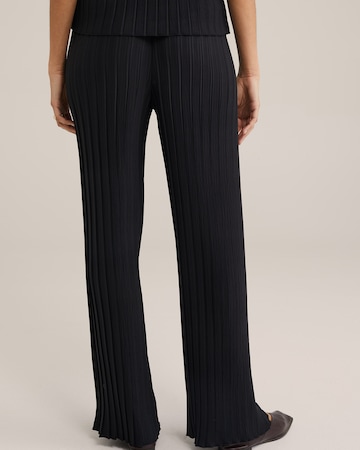 Largi Pantaloni de la WE Fashion pe negru