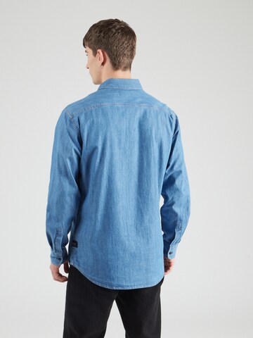 REPLAY Regular fit Overhemd in Blauw