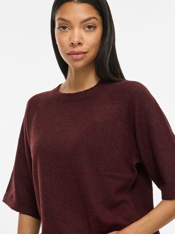 VILA Sweater 'VILiga' in Red