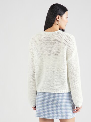 Pull-over QS en blanc