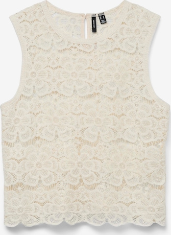 Top di VERO MODA in bianco: frontale