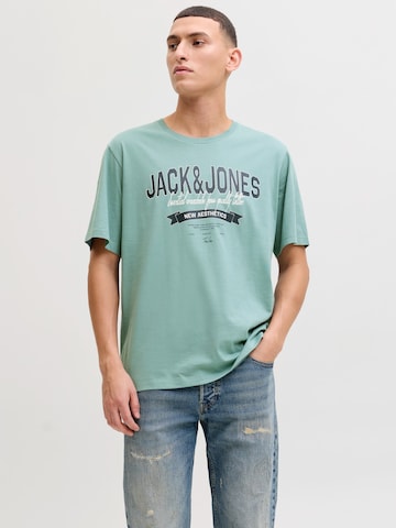 JACK & JONES - Camiseta en verde: frente