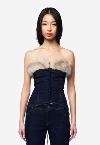 OW Collection Top 'DESI' in Beige: Vorderseite