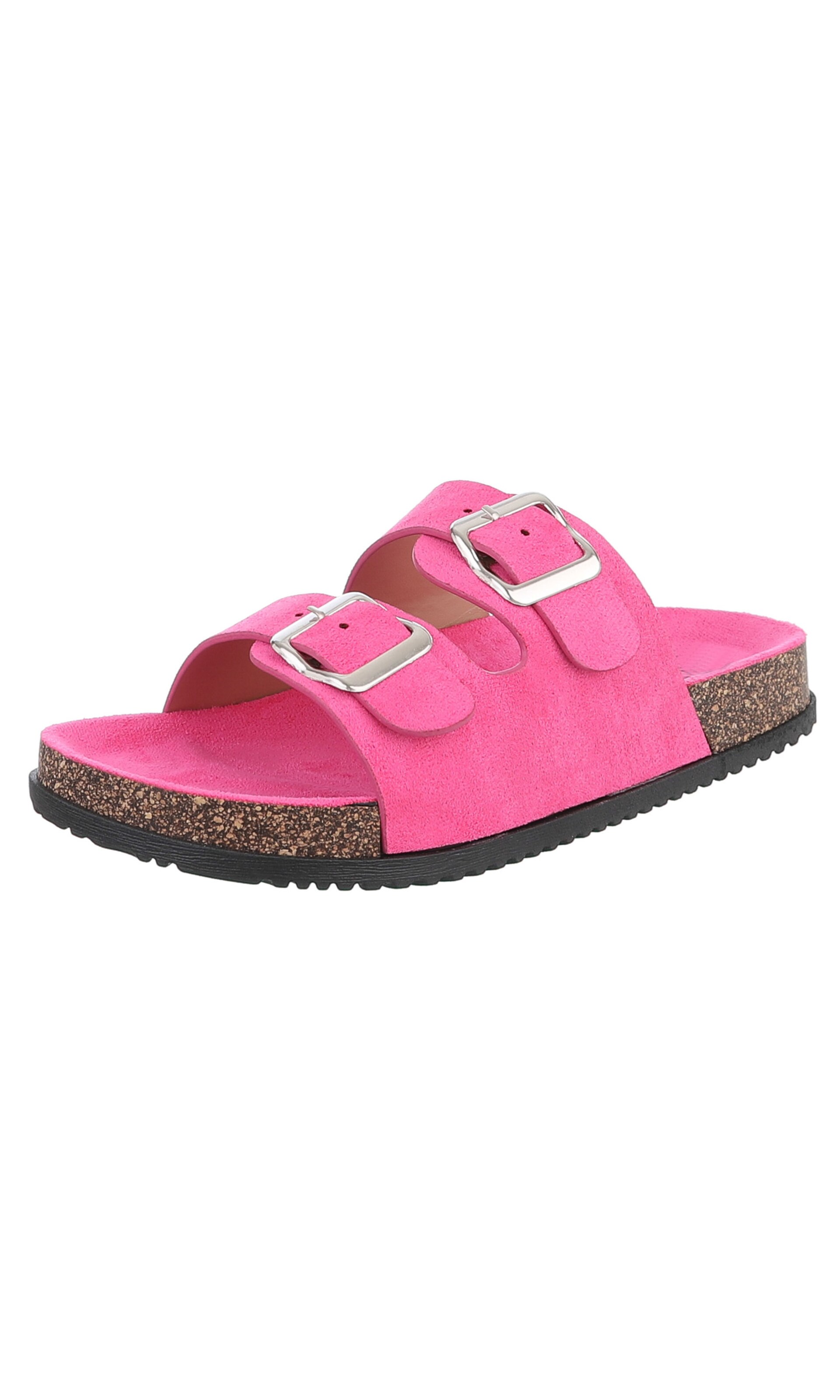 Ital-Design Mules in Pink: front