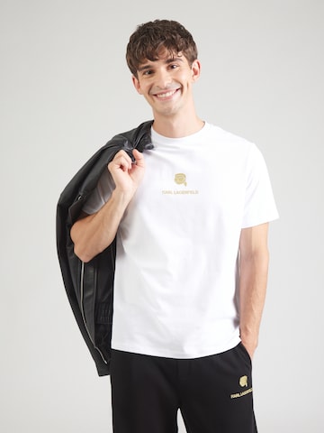 Karl LagerfeldMajica - bijela boja: prednji dio