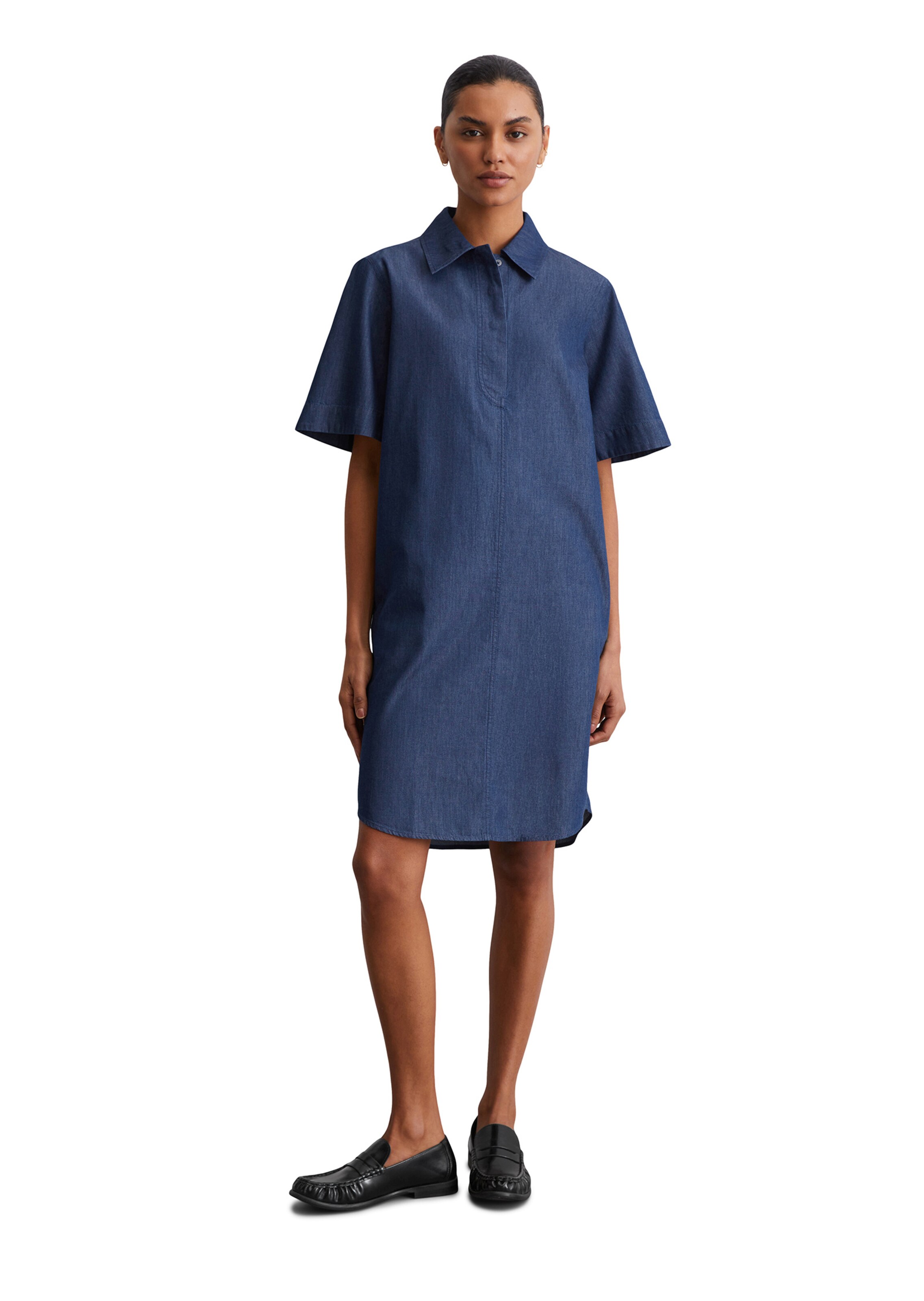 Marc O'Polo Dress in Blue: front