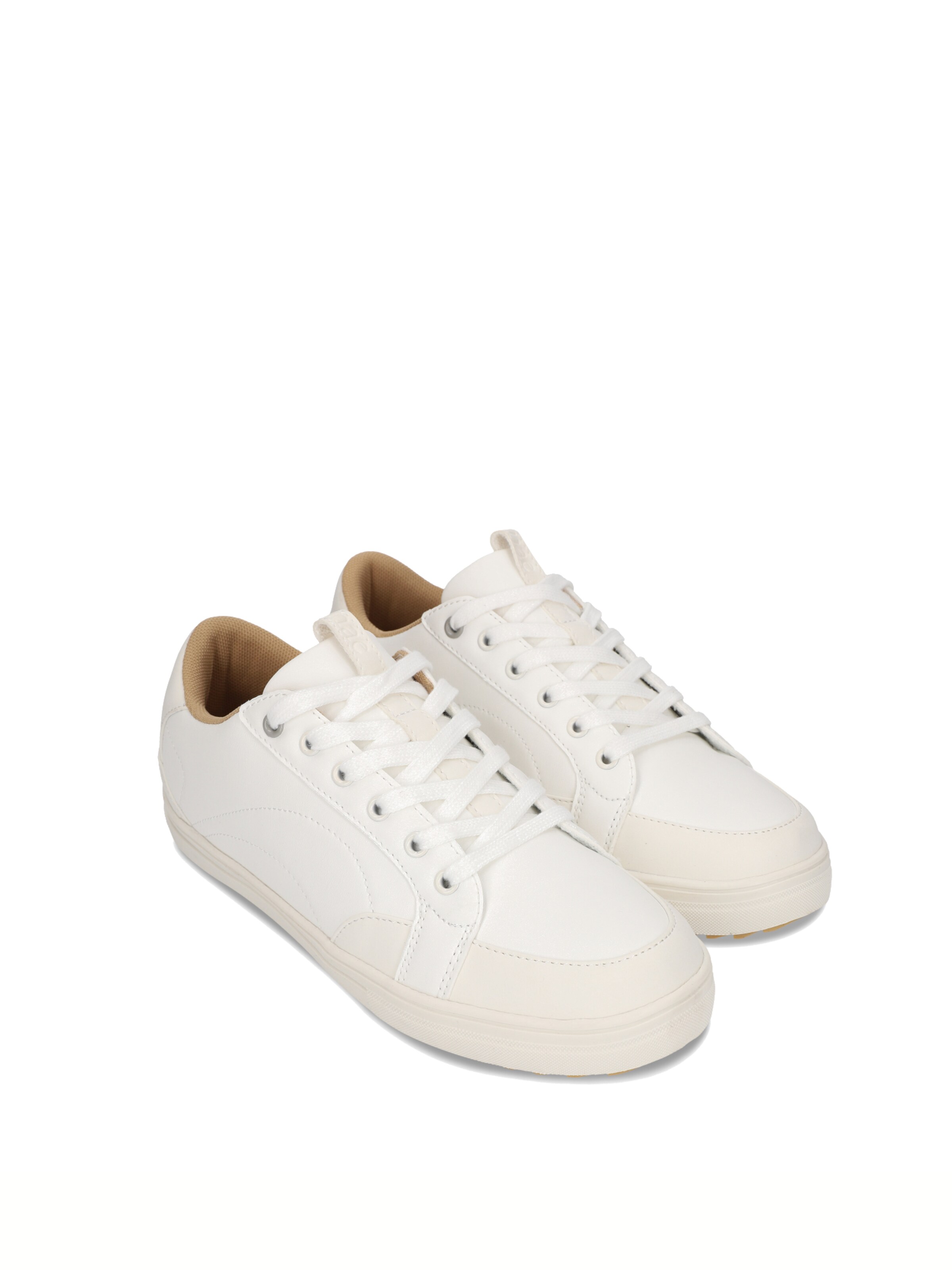 Baskets basses 'Komo' nae Vegan Shoes en blanc