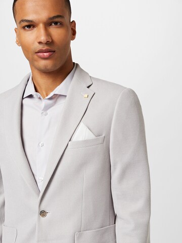 Coupe slim Veste de costume BURTON MENSWEAR LONDON en gris