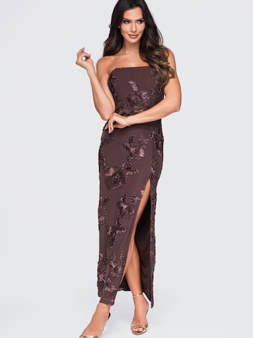 Ombre Abendkleid‌‌‌‌‌‌‌‌‌ in Braun
