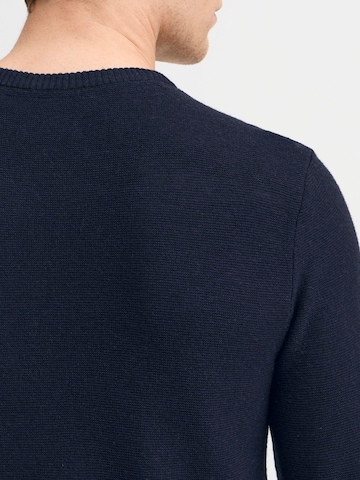 BLEND Strickpullover ' BHDANA ' in Blau