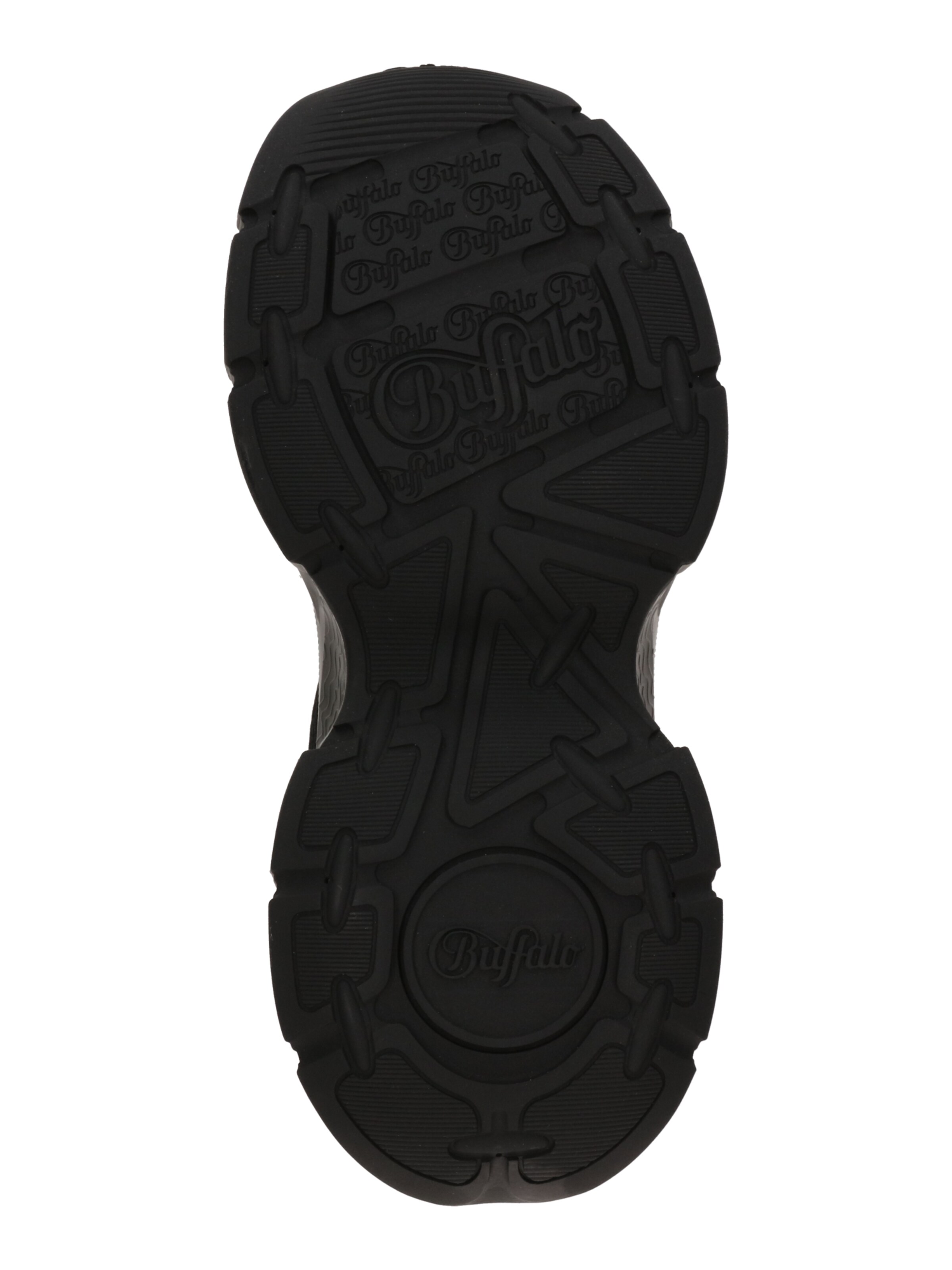 BUFFALO Σνίκερ χαμηλό 'RIDR' σε μαύρο