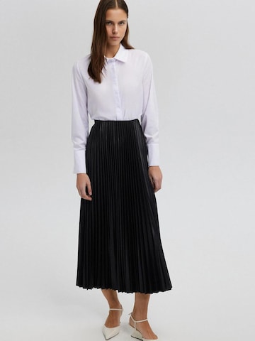 Jupe 'Pleated Skirt' Touché Privé en noir