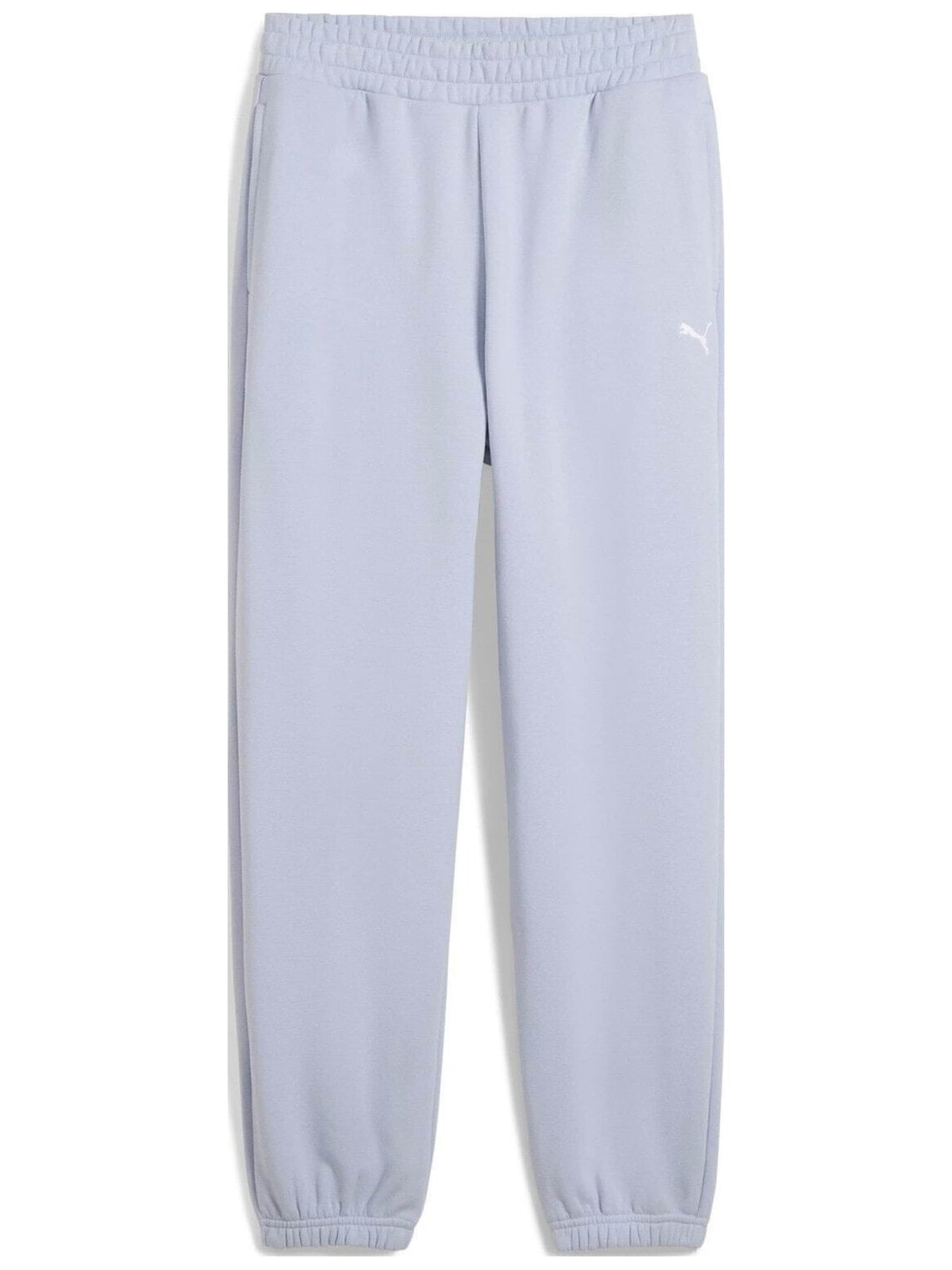 regular Pantaloni sportivi 'Puma Wardrobe Ess Relaxed Sweatpants Tr Cl Co' di PUMA in blu: frontale