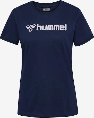 Hummel Shirt 'Mover' in Blauw: voorkant