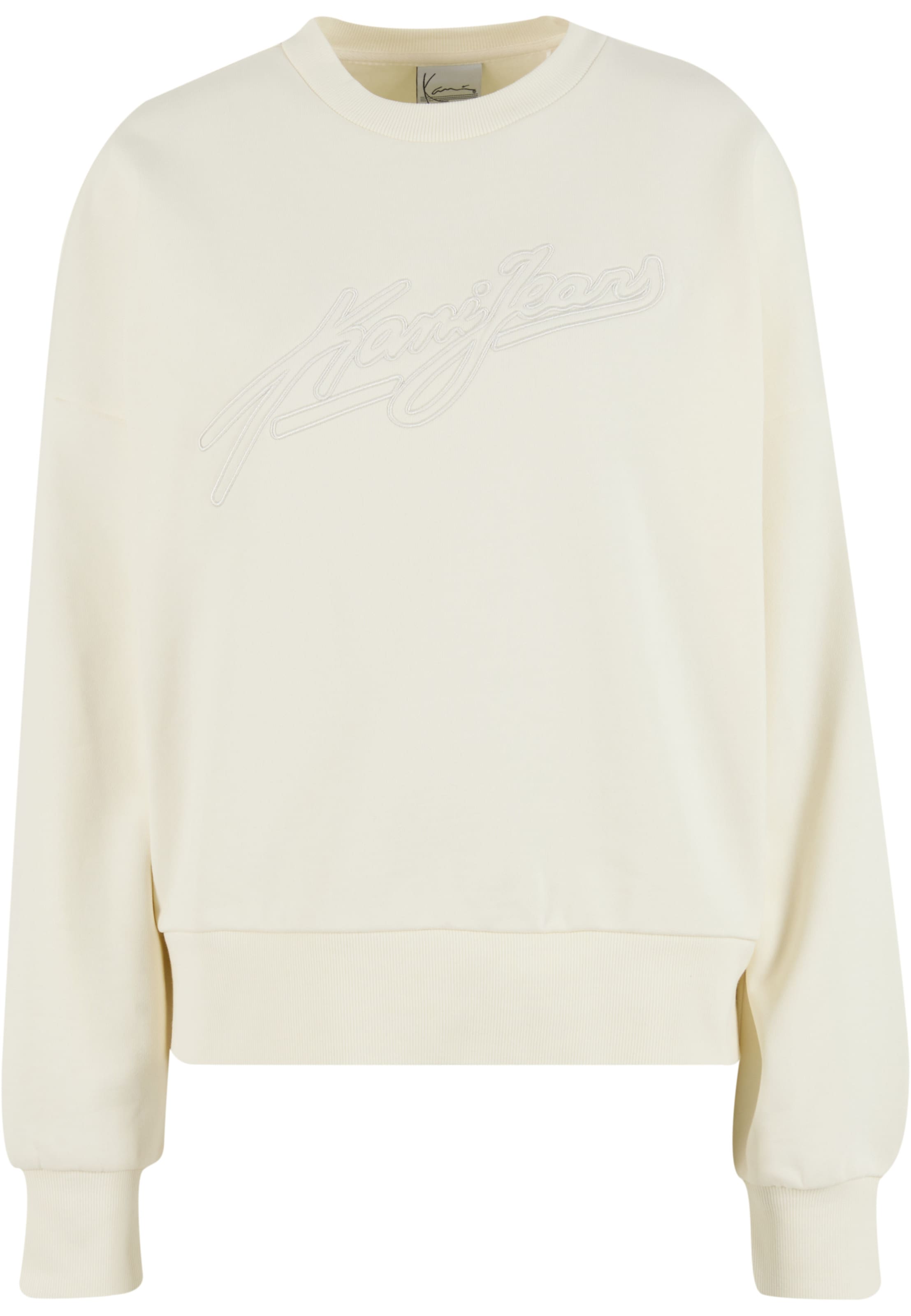 Karl Kani Sweatshirt in Weiß: Vorderseite