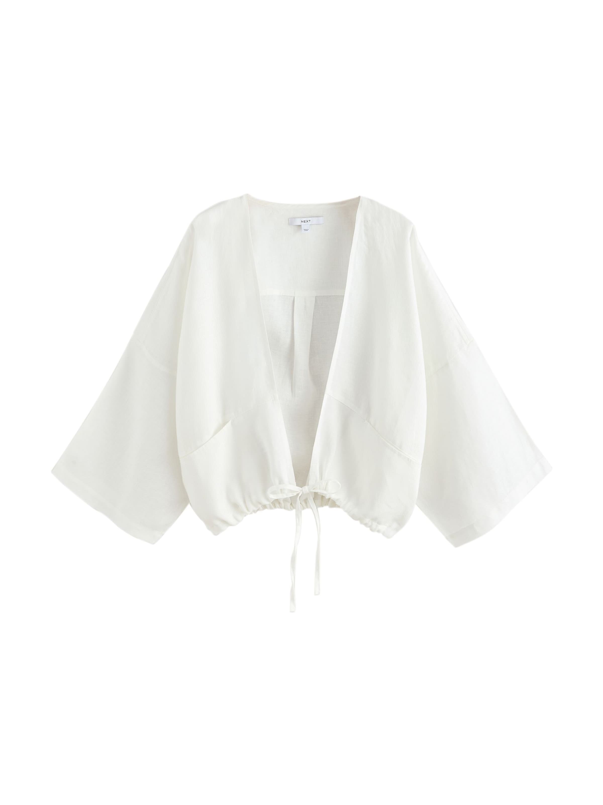 Veste mi-saison Next en blanc : devant